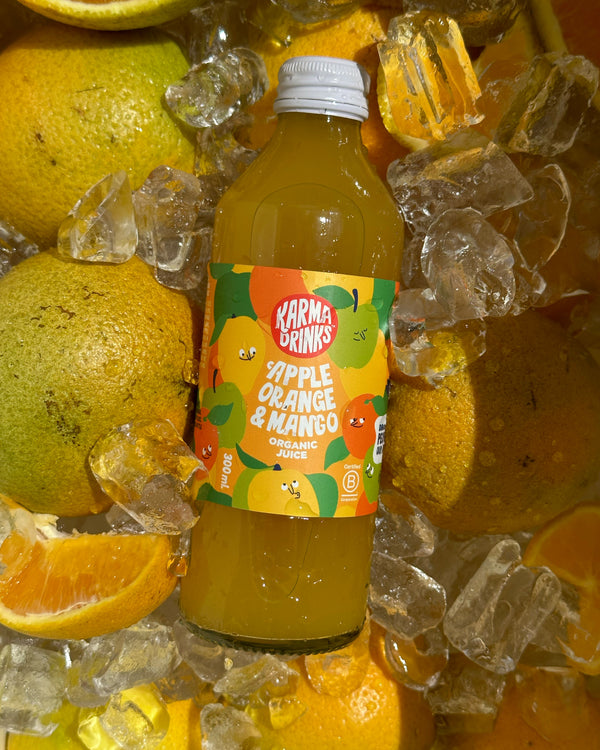 Orange, Apple & Mango Juice