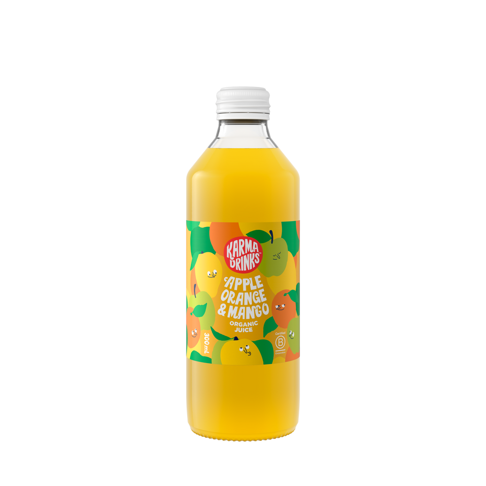 Orange, Apple & Mango Juice