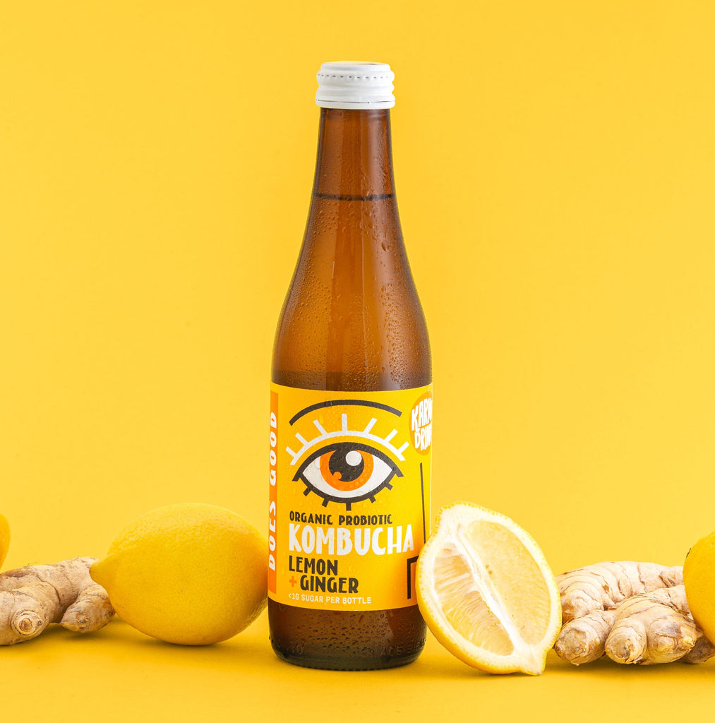 Karma Lemon & Ginger Kombucha