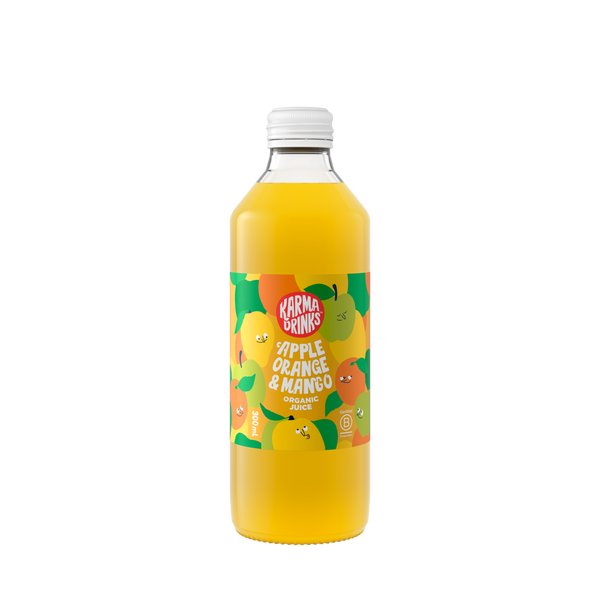 Orange, Apple & Mango Juice