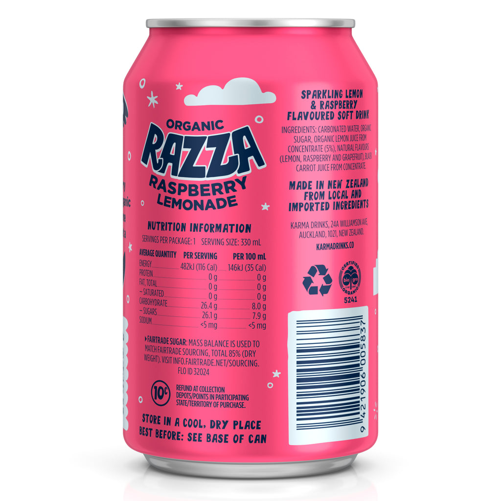 Organic Razza Raspberry Lemonade